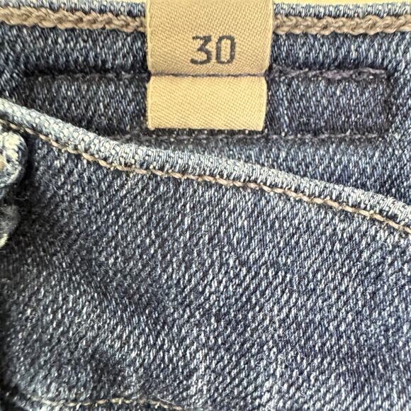 Citizens Of Humanity Womens Rocket Crop High Rise Skinny Jean Size 30 Denim Blue - Picture 2 of 8